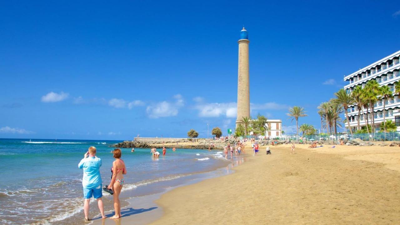 Bungalows Playa Flor, Campo Internacional, Maspalomas. Maspalomas  Kültér fotó
